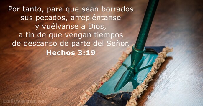 Hechos 3:19