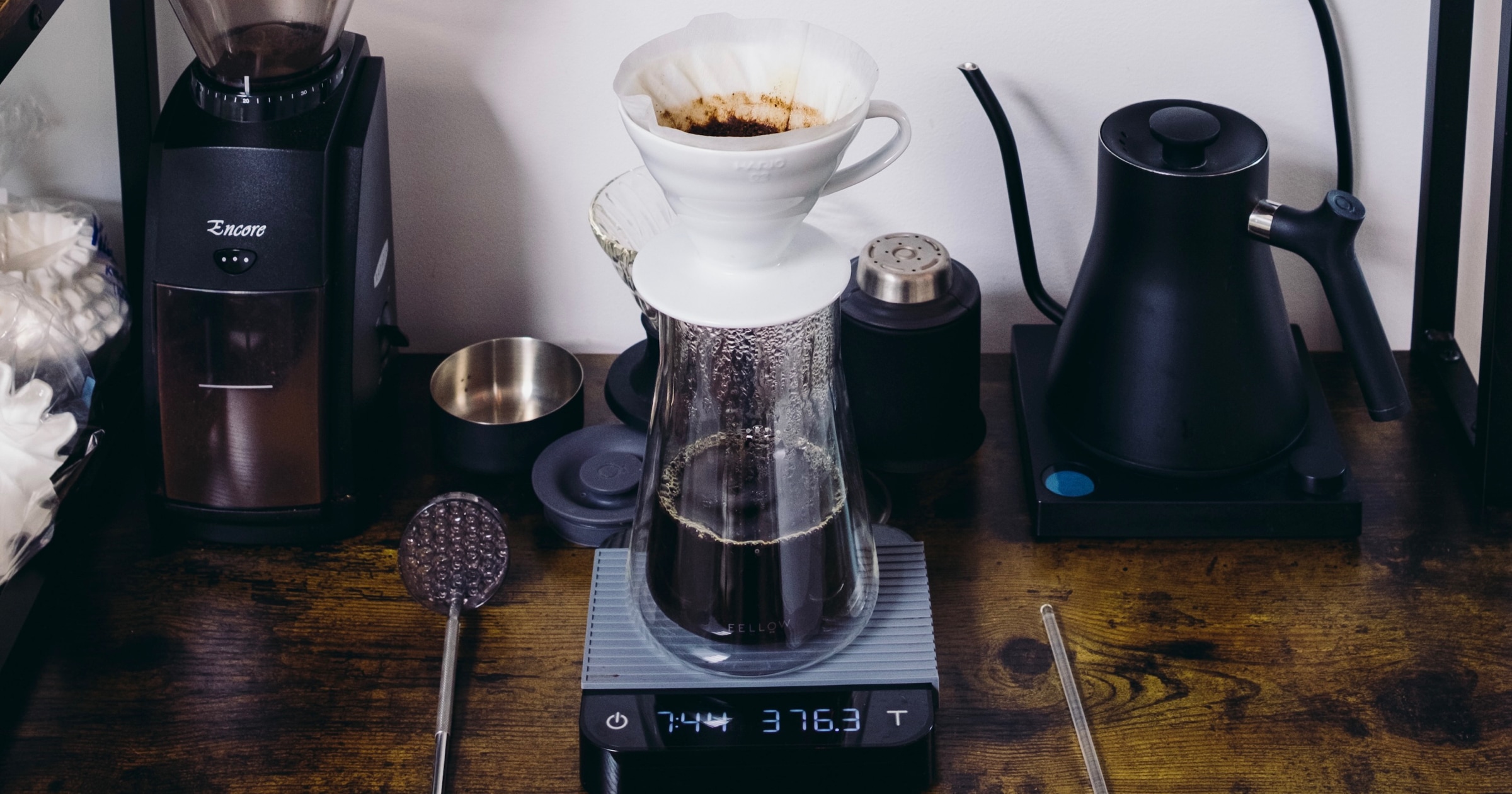 My at home coffee setup