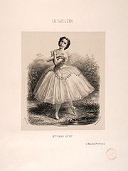 Emma Livry in Le Papillon