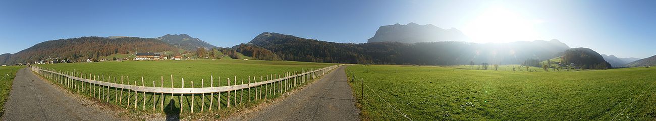 360° Panorama von Bizau