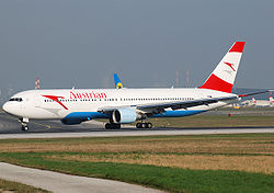 Boeing 767-3Z9ER der Austrian Airlines