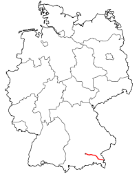 Verlauf der Bundesstraße 304