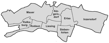 Bezirksteile Liesings