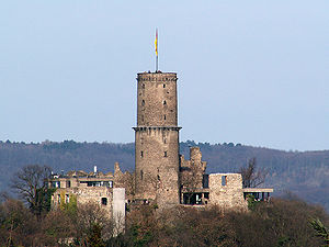 Die Ruine der Godesburg heute