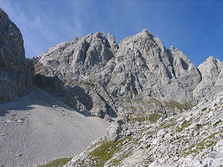 Ellmauer Halt von Süden