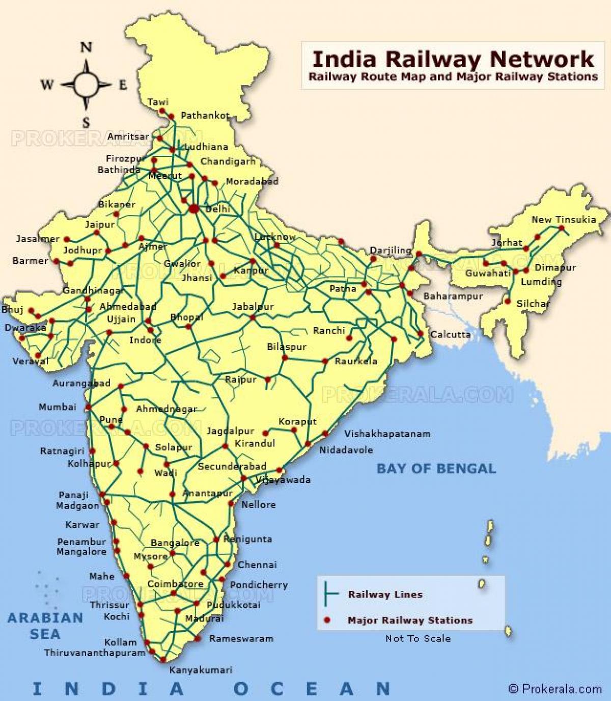 Indian Railways Map Maps Of India - vrogue.co