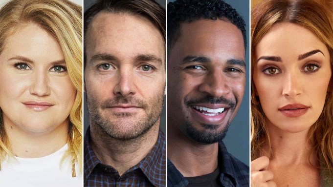 Jillian Bell, Will Forte, Damon Wayans Jr and Brianne Howey, 'Kinda Pregnant' stars