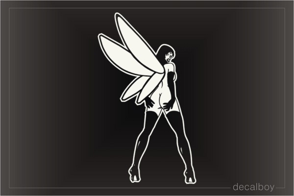 Fairy Showing Back Decal