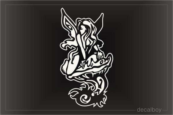 Fairy Tattoo Decal