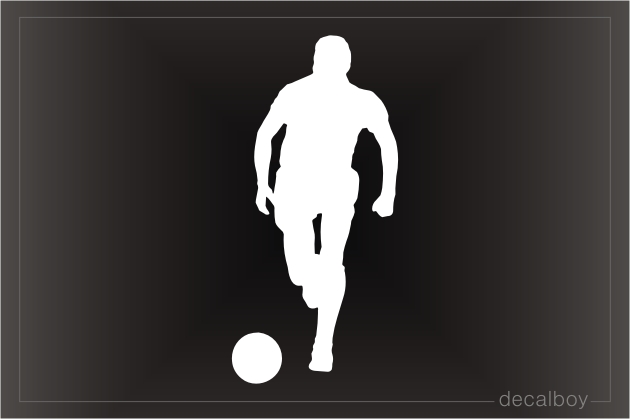 Soccer Play Window Decal