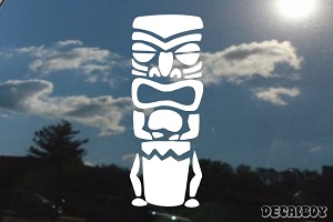 Tiki Car Window Decal