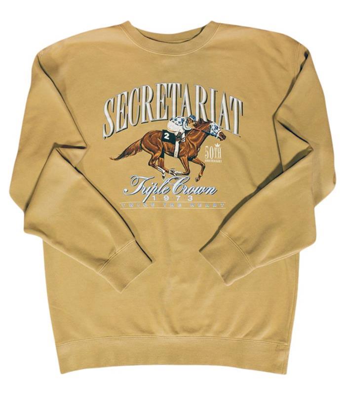 Unisex Secretariat Perfect Script Crewneck Sweatshirt,PERFECT SCRIPT CREW