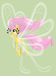 Size: 1177x1603 | Tagged: safe, artist:lostinthetrees, fluttershy, breezie, g4, it ain't easy being breezies, my little pony: friendship is magic, breeziefied, female, flutterbreez, simple background, solo, species swap