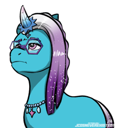 Size: 3720x4093 | Tagged: safe, artist:jcosneverexisted, comet (g5), auroricorn, pony, unicorn, g5, glasses, horn, male, simple background, solo, stallion, transparent background