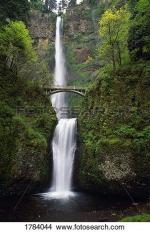 Multnomah Falls clipart