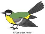 Titmouse clipart