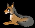 Jackal clipart