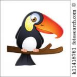 Toco Toucan clipart