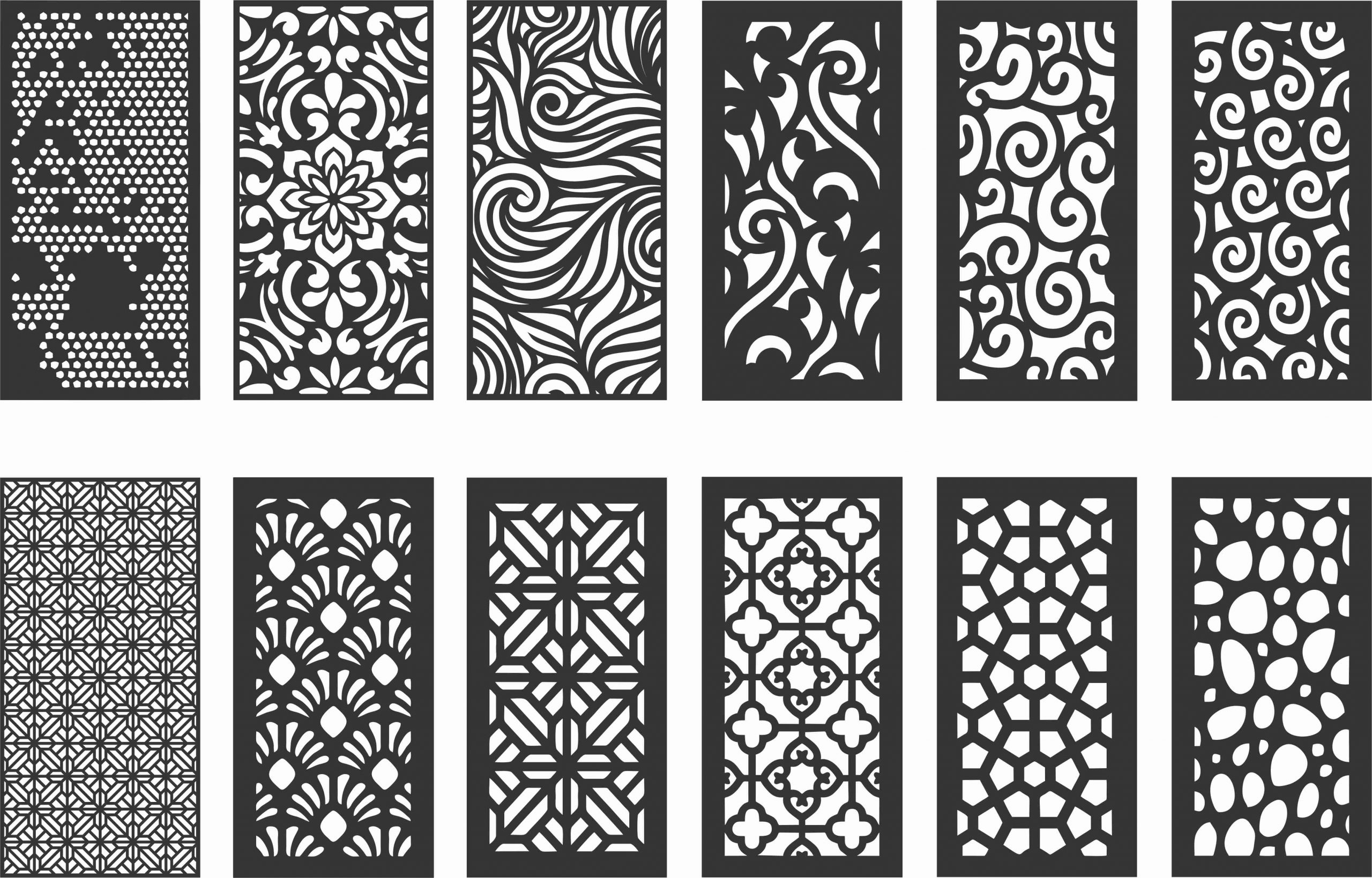 CNC DXF Patterns