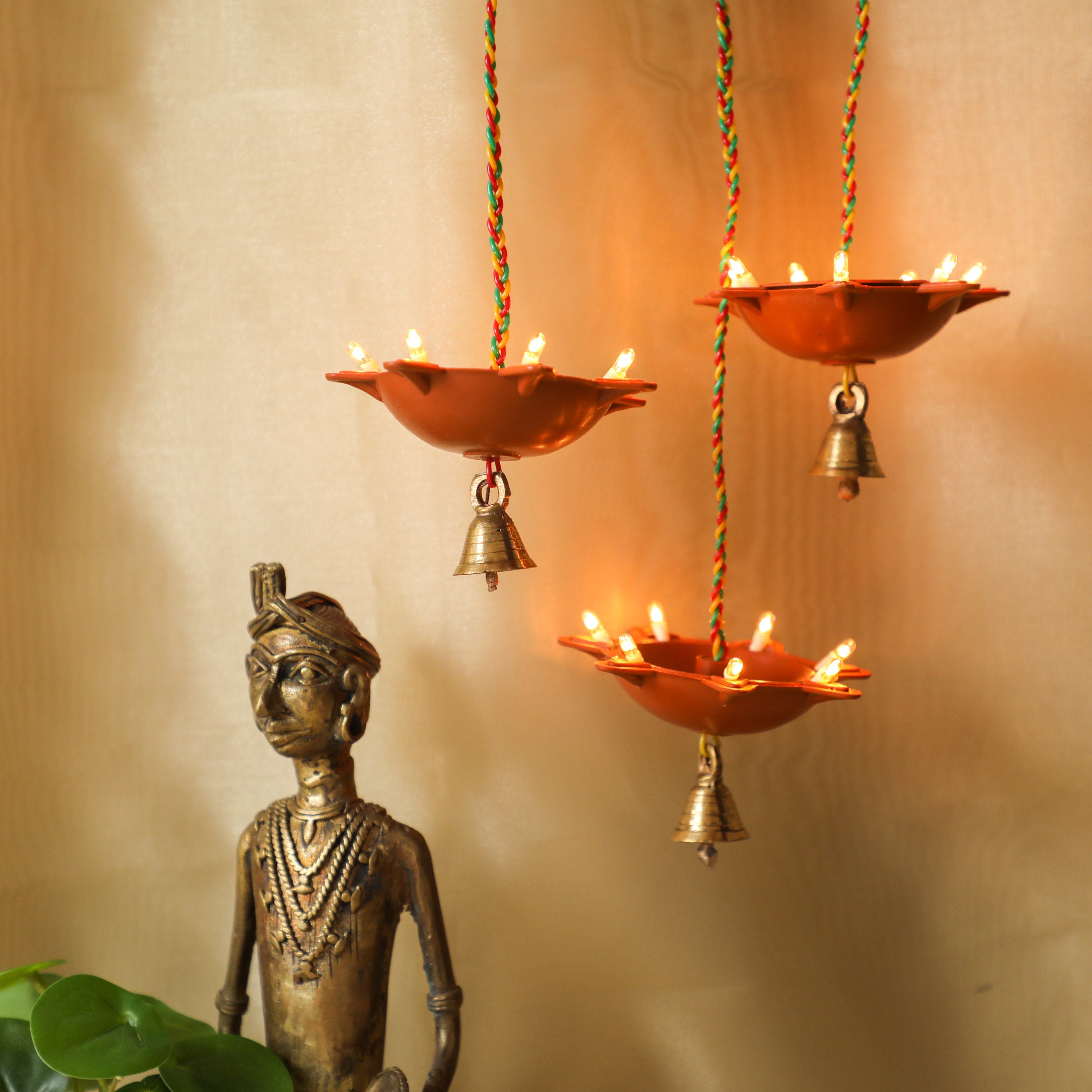 Decor hanging diya for home/office