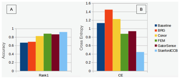 Classification performance comparison.