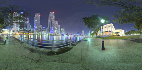 Hdri Sky Night City