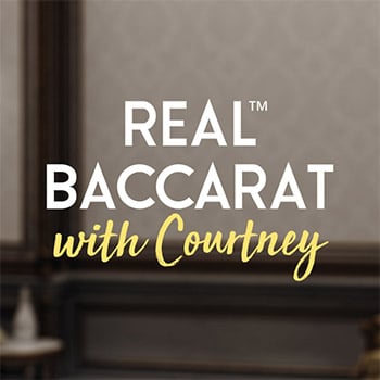 Real Baccarat with Courtney game image