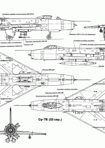 Su-7 blueprint