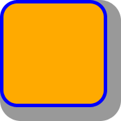 A round-cornered box with a light gray shadow the same shape
					          as the box but 20px taller and wider and offset so that the
					          top and left edges of the shadow are directly underneath the
					          top and left edges of the box.