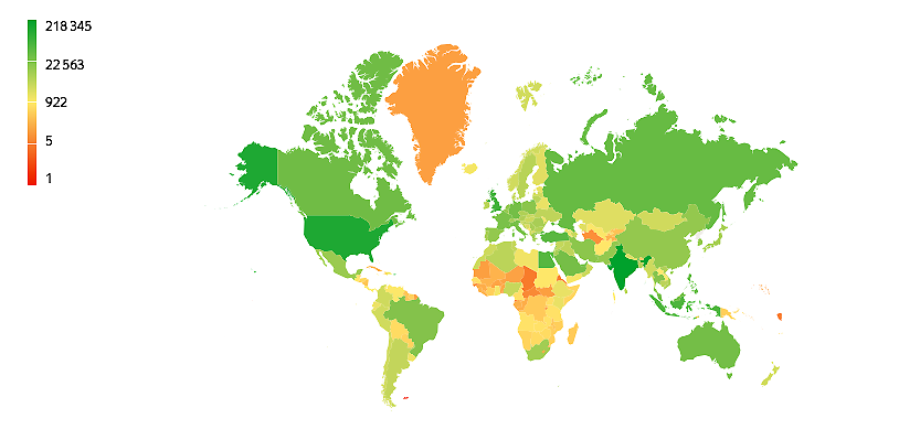 User Map of DWGmodels.com