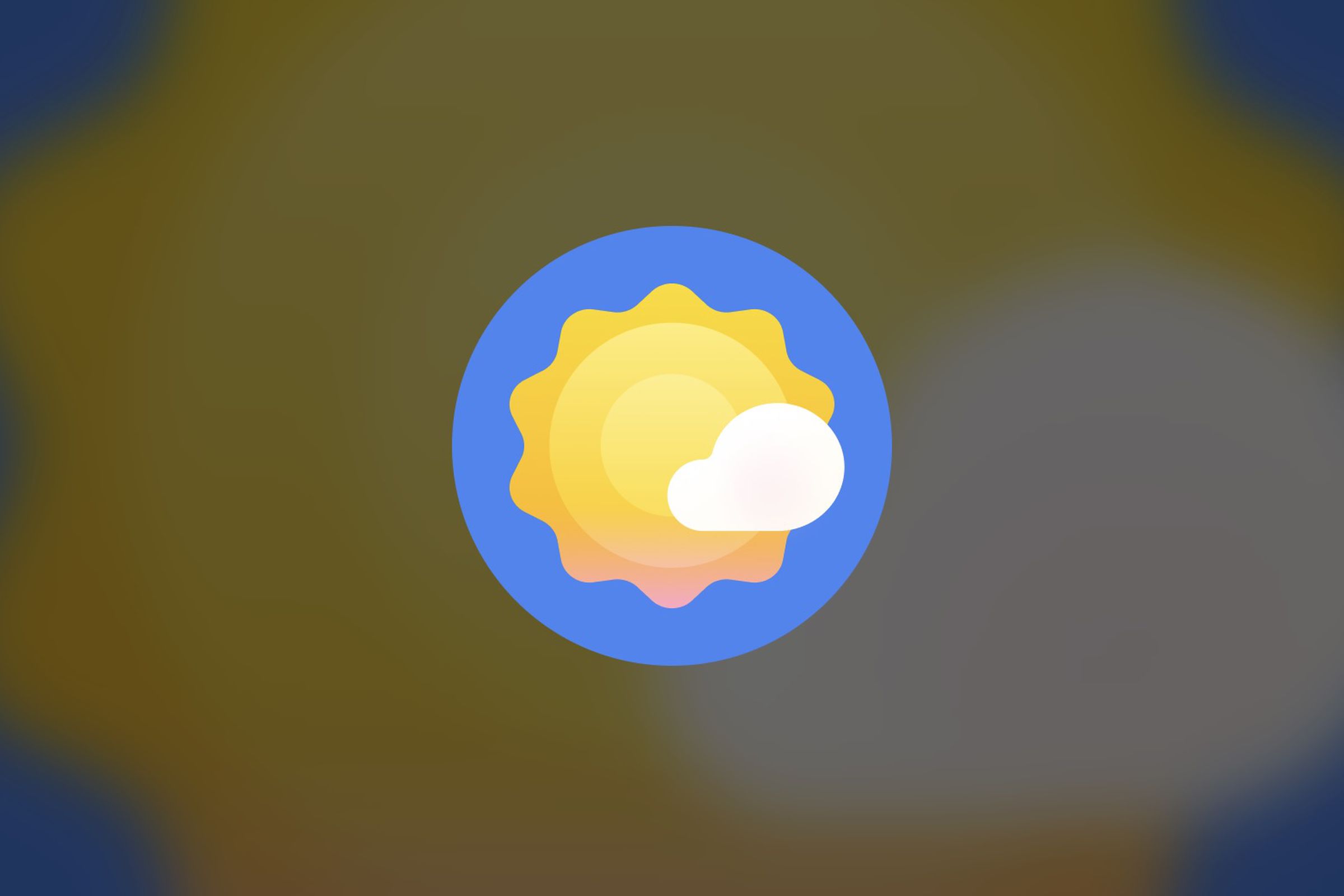 sun and cloud icon