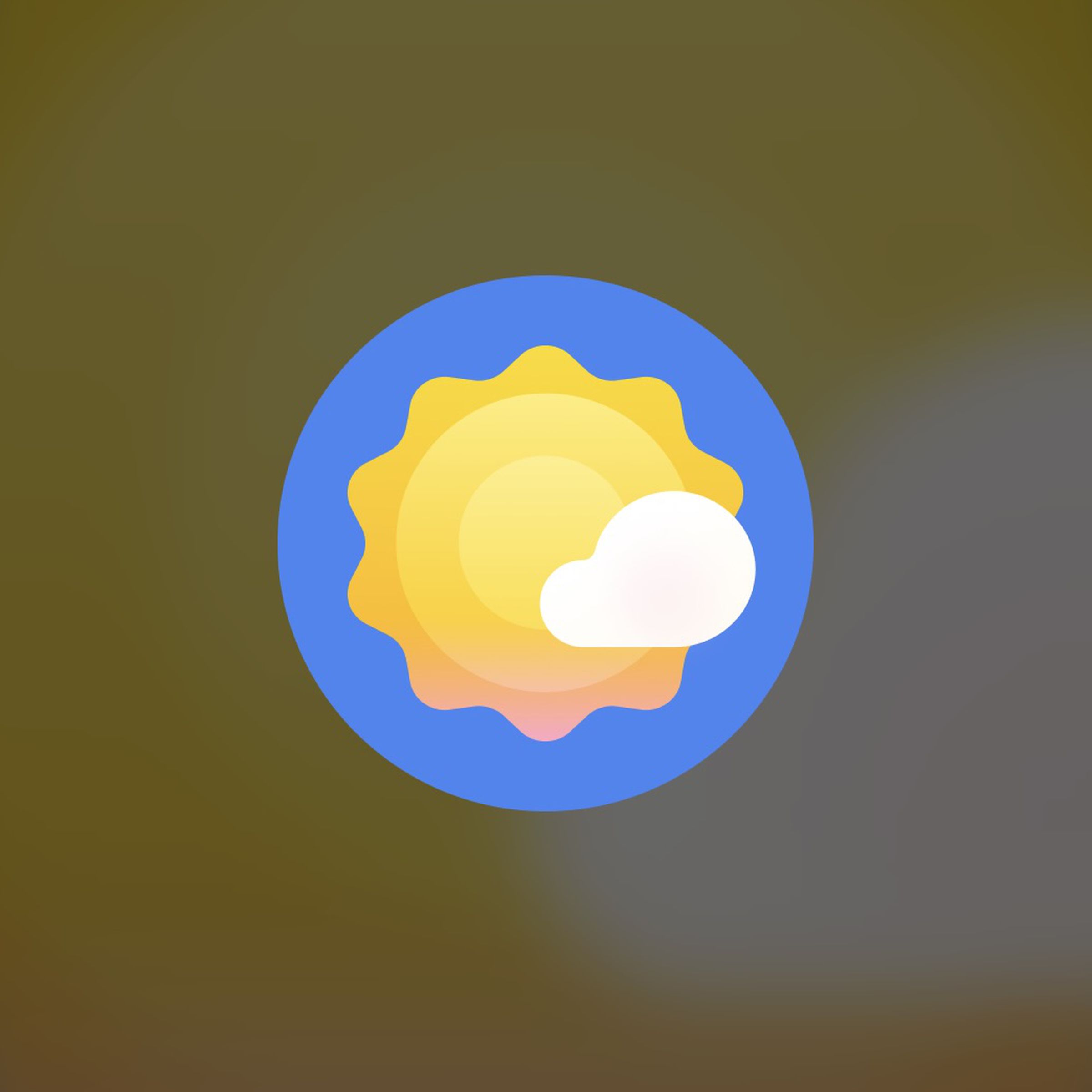 sun and cloud icon