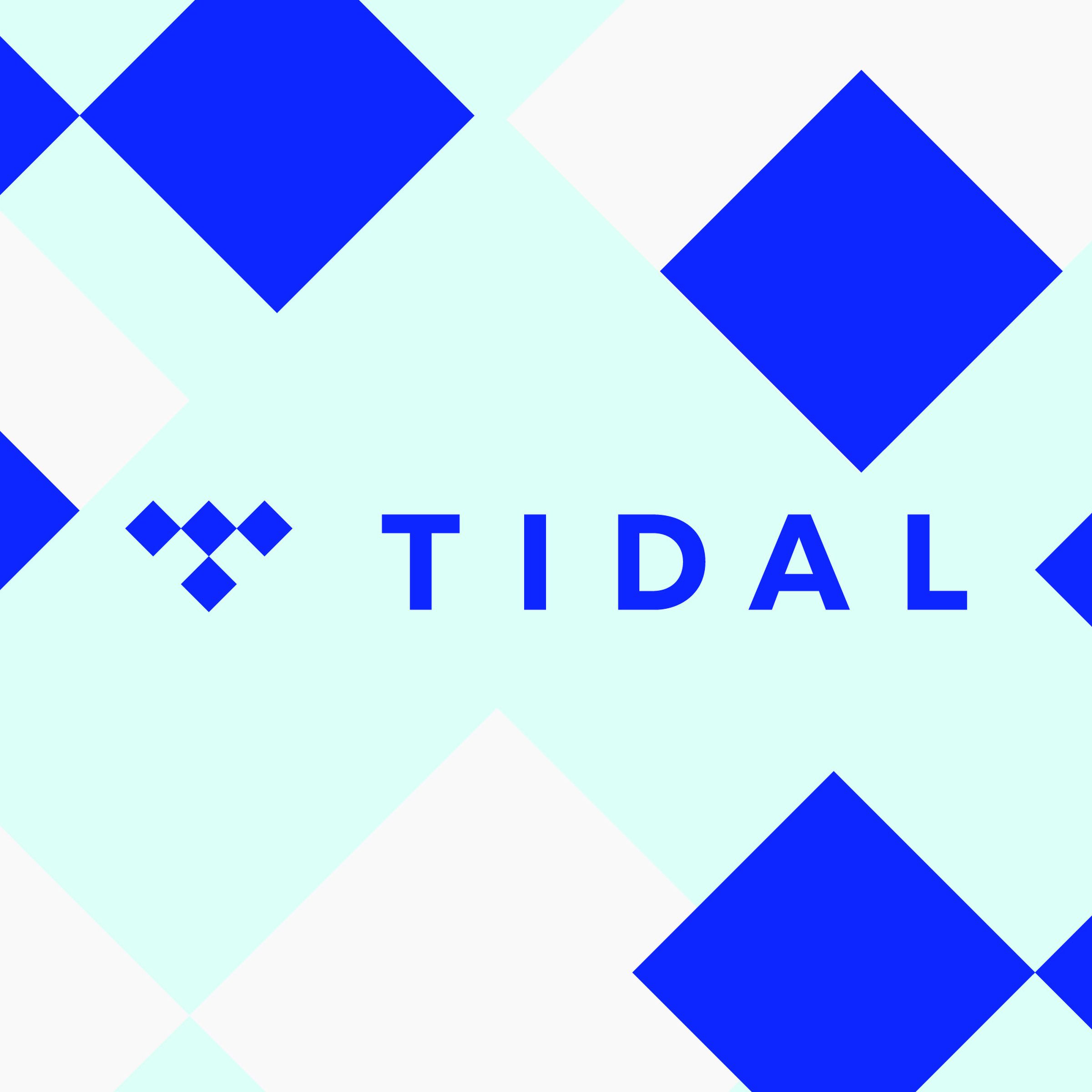 Colorful graphic of Tidal logo