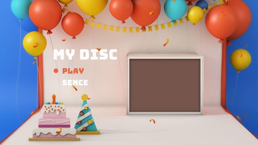 Baby DVD menu