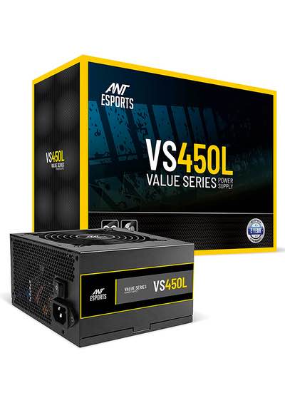 Ant Esports VS450L Value Series Power Supply