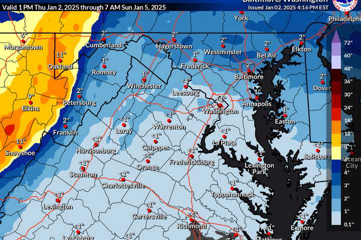 Snow Adds Frosty Touch To DMV Commutes: Here's What To Expect