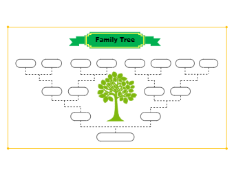 4 Generation Family Tree Template