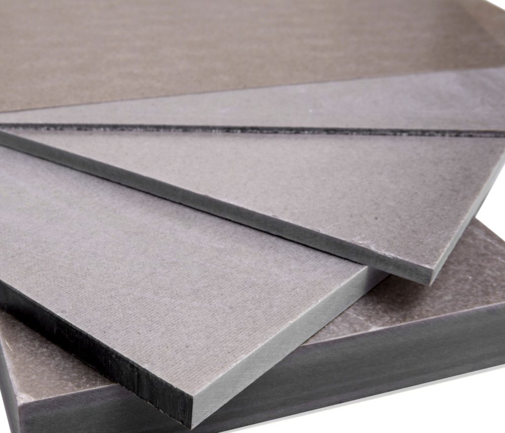 Mica sheets in varying degrees of thickness, which can be used for industrial insulation. 