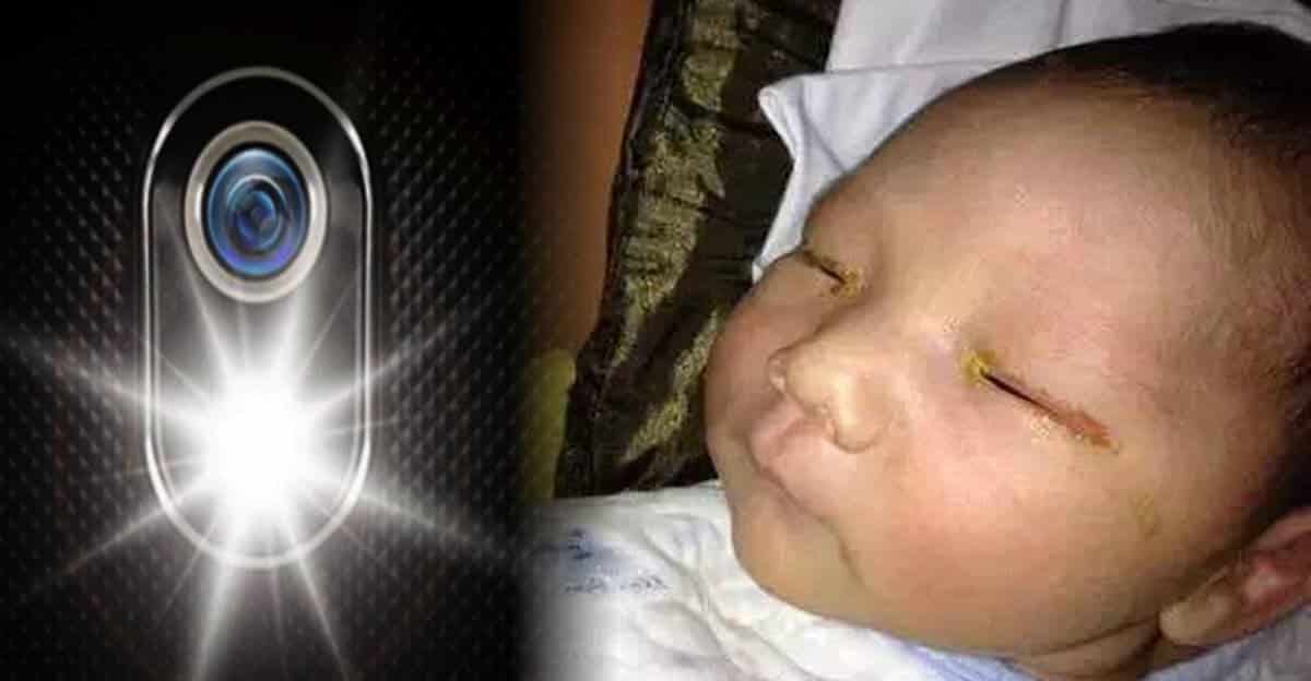 Three-Month-Old Baby Left Blind in One Eye After Family Friend Took His Picture