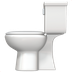 Bagaimana Toilet emoji terlihat di Apple.