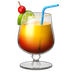 Bagaimana Tropical Drink emoji terlihat di Apple.