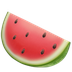 Bagaimana Watermelon emoji terlihat di Apple.