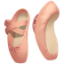 Bagaimana Ballet Shoes emoji terlihat di Apple.