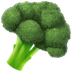 Bagaimana Broccoli emoji terlihat di Apple.