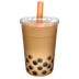 Bagaimana Bubble Tea emoji terlihat di Apple.