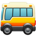 Bagaimana Bus emoji terlihat di Apple.