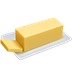 Bagaimana Butter emoji terlihat di Apple.