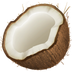 Bagaimana Coconut emoji terlihat di Apple.