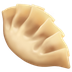 Bagaimana Dumpling emoji terlihat di Apple.