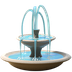 Bagaimana Fountain emoji terlihat di Apple.